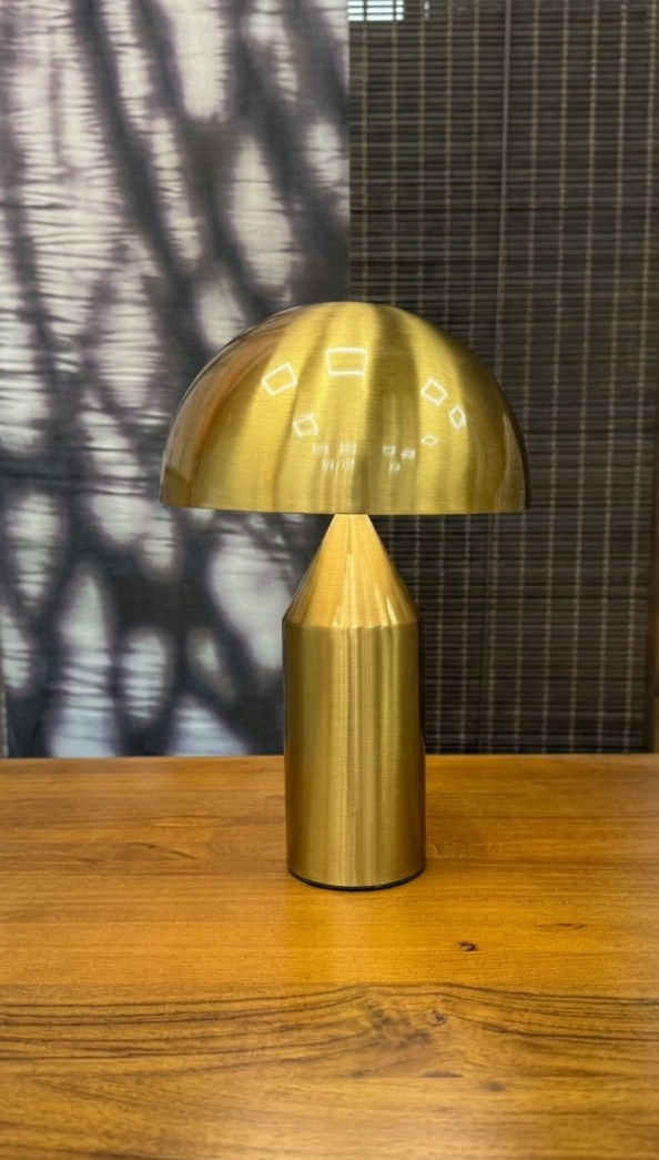 Lámpara de sobremesa SHITAKE ORO